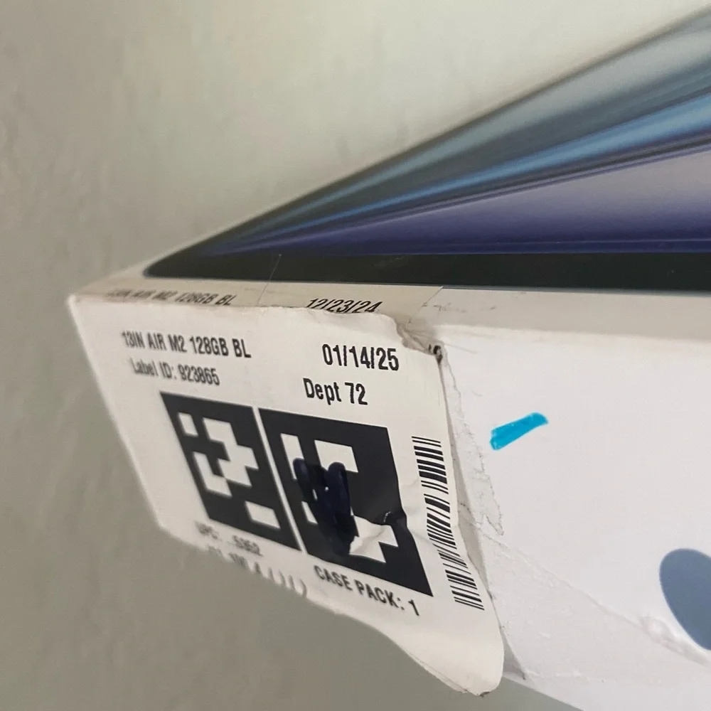 iPad Air 13-inch (M2) 128GB Wi-Fi BOX Only